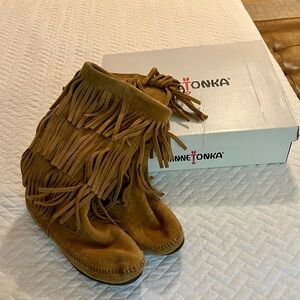 Minnetonka Suede Boots